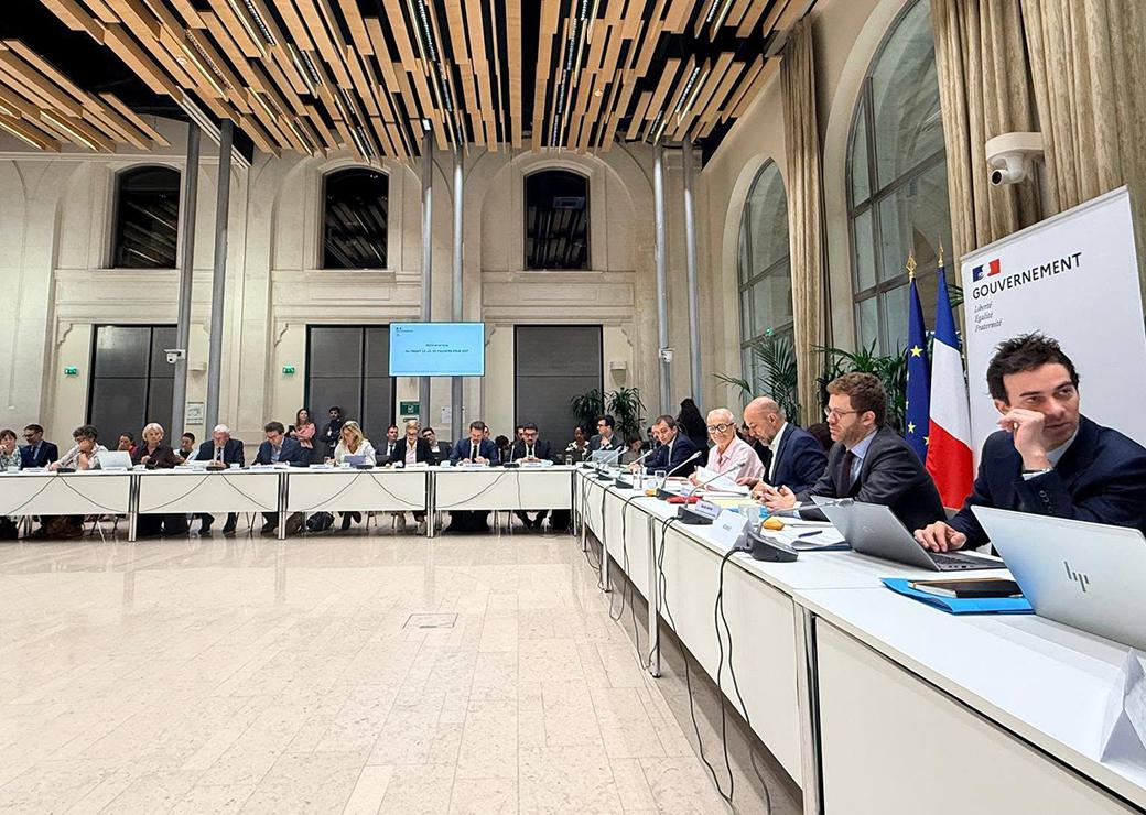 Comité des finances locales avec David Amiel, Jean-François Debat et Françoise Gatel 