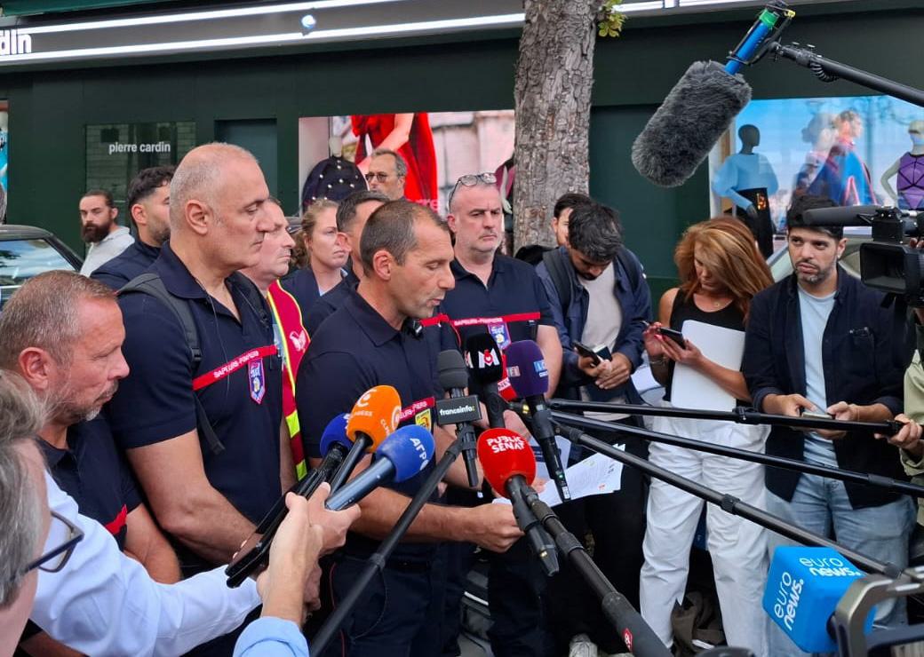 conférence de presse sécurité civile
