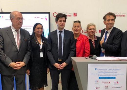 Signature Convention des acteurs Logement en PACA