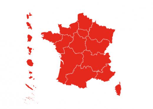 carte réseau rouge DR