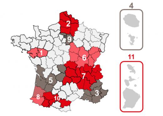 Hubs territoriaux chiffes clés