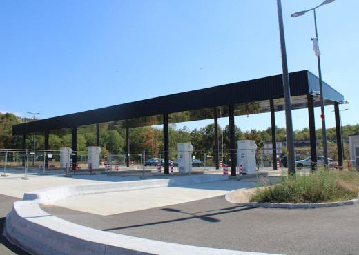 Aperçu d'une station de bus