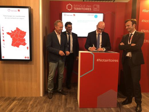 Signature conventions Notaires et Territoires