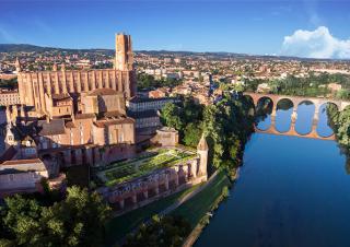 Albi vue aerienne