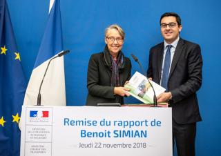 Remise du rapport Simian Elisabeth Borne hydrogène