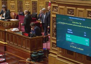 Vote de la 1ère partie du PLF au Sénat 