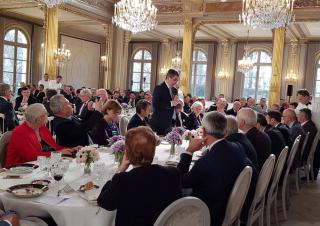 Les élus du Grand Est à l'Elysée le 26 février