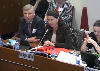 Agnès Buzyn le 13 mars en commission des affaires sociales