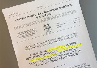 arrêté du 13 juin DGF attribution individuelles 