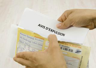 avis d'expulsion