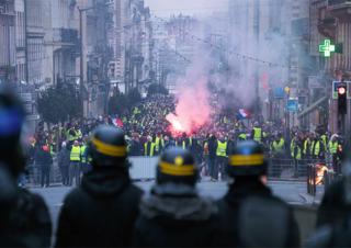 rouen manifestation gilest jaunes