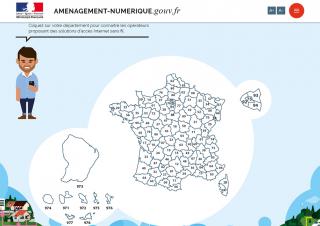 Aménagement numérique du territoire accès Internet sans fil 
