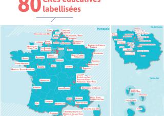 Labellisations de 80 Cités éducatives rentrée 2019 