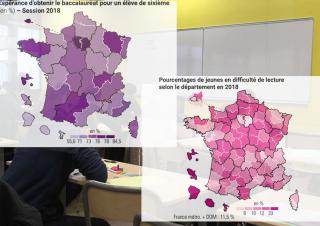 Etude DEEP carto education école étude l'état de l'école 2019 