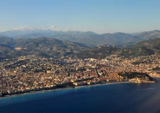 vue arérienne nice