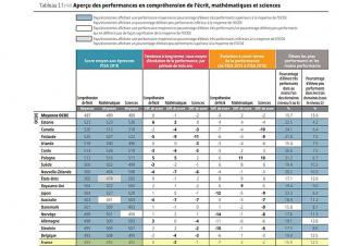 Extrait du rapport Pisa 2018
