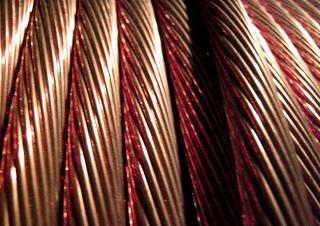 cable en cuivre