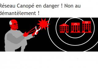 Réseau Canopé en danger ! Non au démantèlement