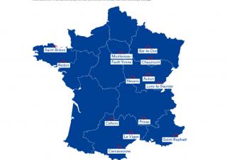 Campus connectés carte