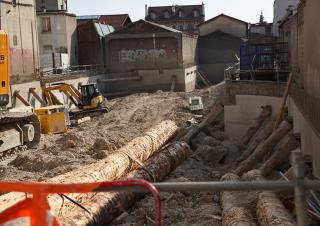 Chantier à l’arrêt