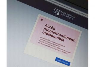 Accès ENT indispo