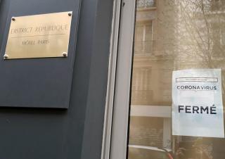hôtel fermé