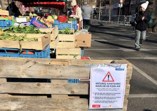 marché vide
