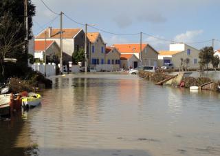  Inondations à la suite du passage de Xynthia à Fouras 