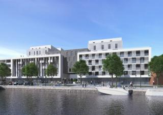 Vue extérieure du campus Port-Neuf 