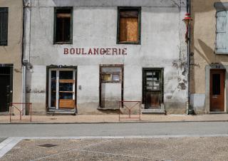 Façade ancienne d'une boulangerie