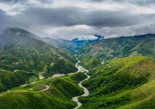 Paysage de montagnes