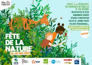 Affiche de la fête de la nature 2023 