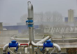 Station dépuration biogaz