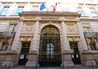 Façade de la cour des comptes 