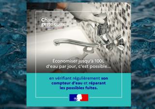 fuite d'eau 