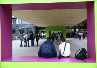 cour de récréation collège