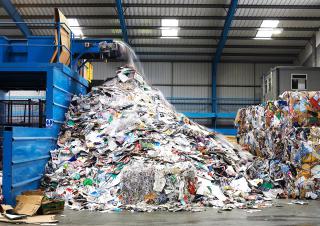 déchets de papiers