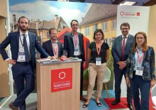 groupe stand Terres et Maires