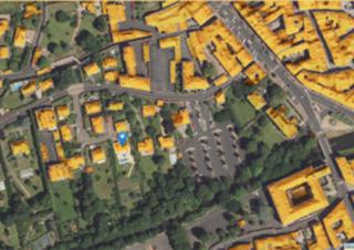 Capture d'écran d'une vue depuis le ciel