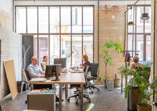 personnes qui travaillent
