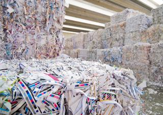 déchets papiers 