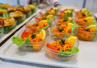 salades de carottes à la cantine