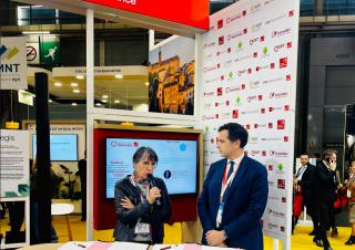 Discours de Mme Anne Vignot, maire de Besançon, sur le stand