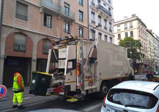 collecte des déchets Lyon 