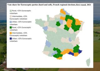 carte France eurosceptiques 