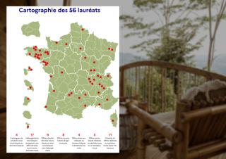 carte des lauréats
