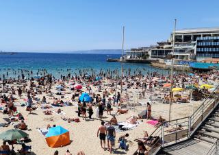 plage à Marseille 