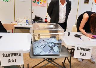 législatives 1er tour urne