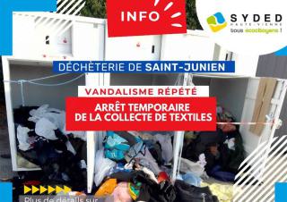 déchèterie vandalisée 