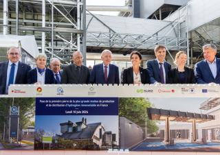 Inauguration station hydrogène Créteil
